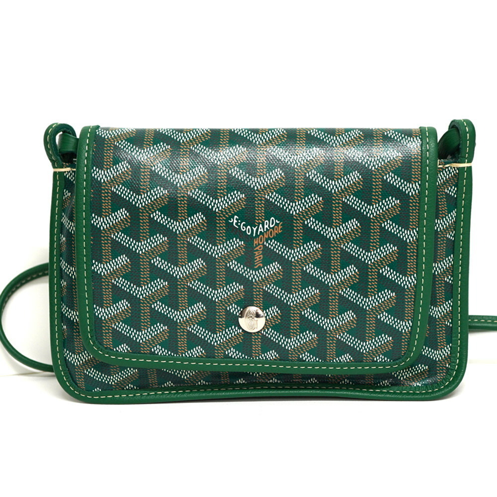 Goyard Plumet Pouch Wallet Shoulder Bag Green